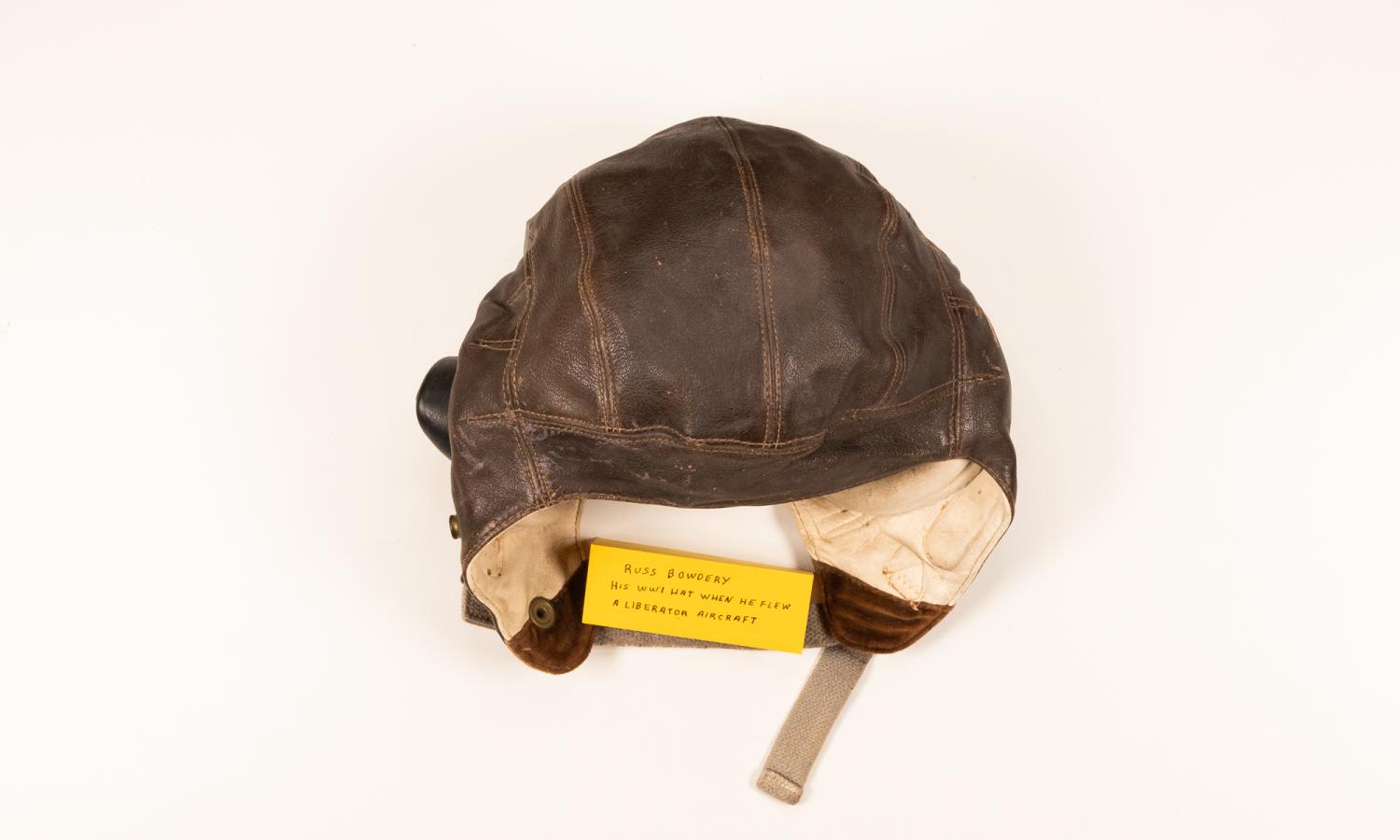 WWI Pilot's Hat - Russ' hat from when he flew a Liberator aircraft during the war