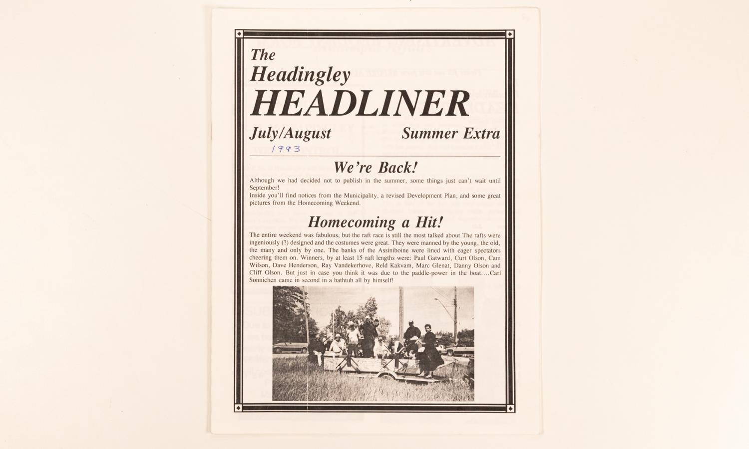 The Headingley Headliner - July / August 1993