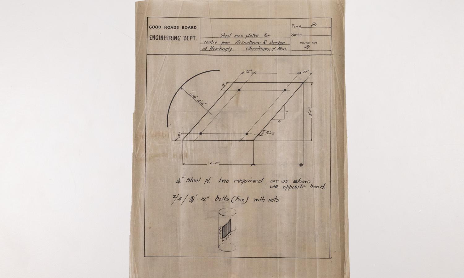 Blueprints & Construction Plans - Headingley Bridge