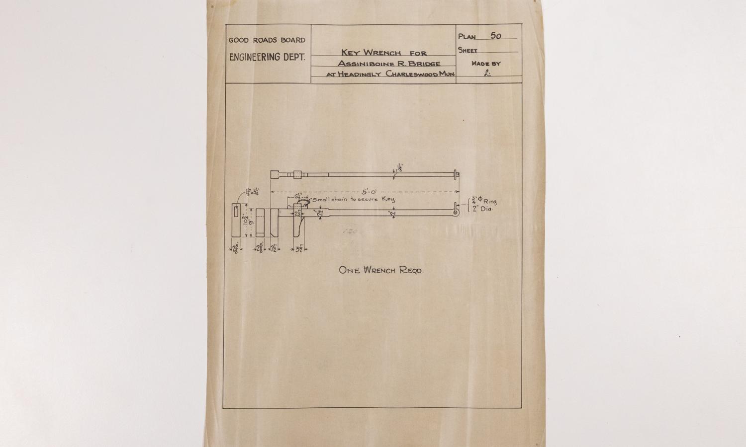 Blueprints & Construction Plans - Headingley Bridge