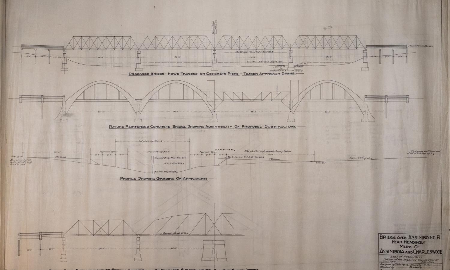 Blueprints & Construction Plans - Headingley Bridge