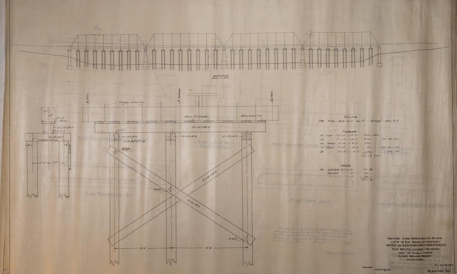 Blueprints & Construction Plans - Headingley Bridge