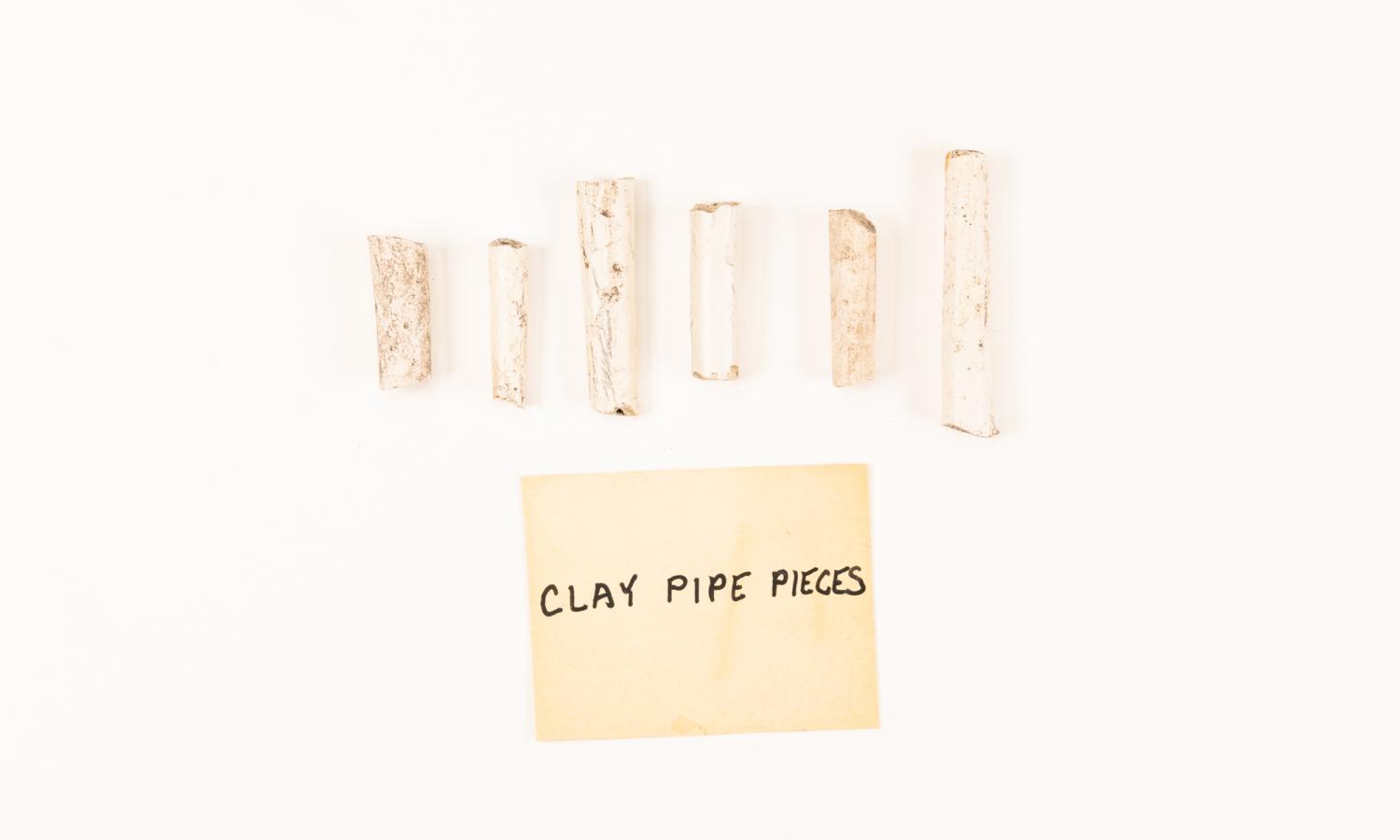 Clay Pipe Pieces