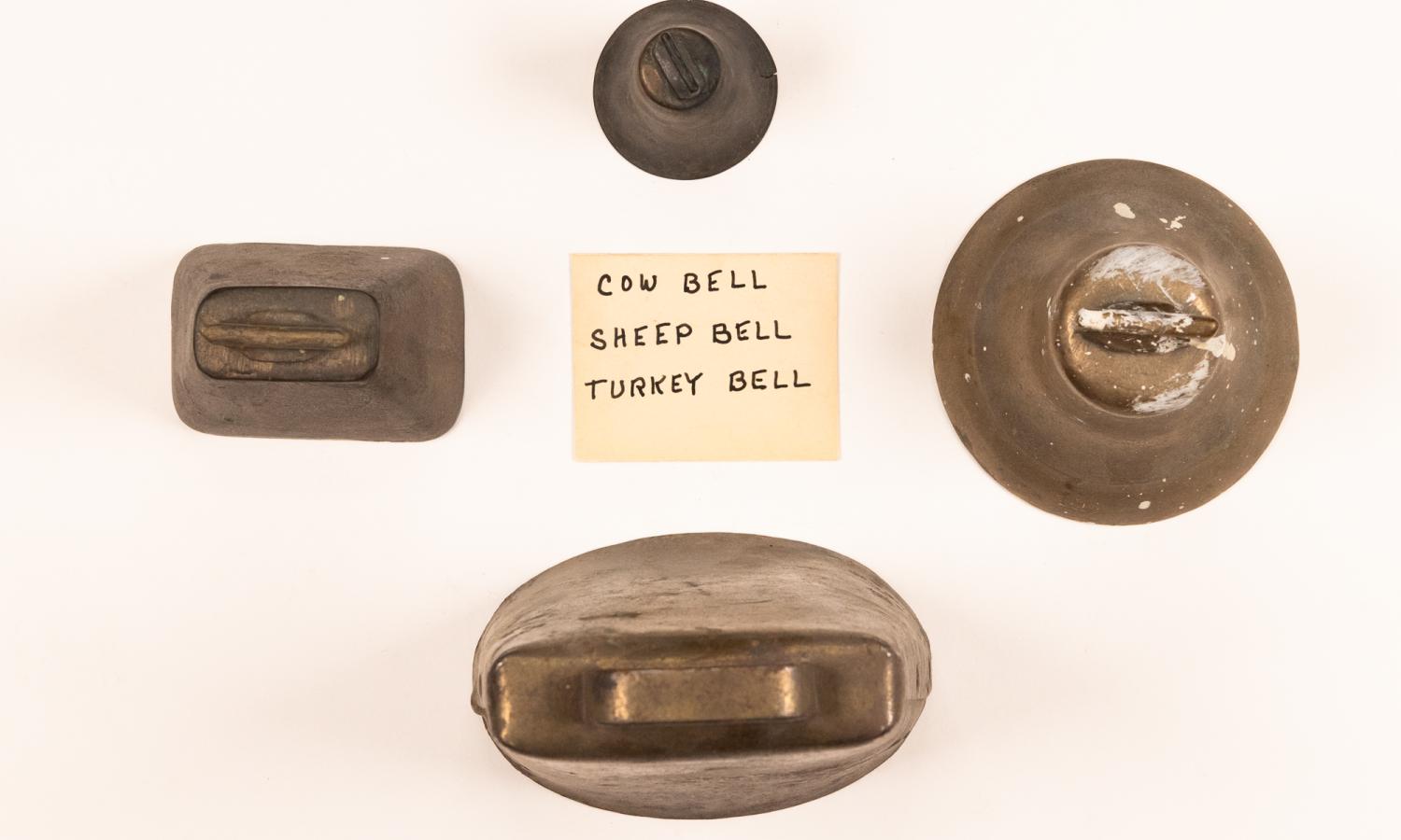 Cow Bell, Sheep Bell, and Turkey Bell