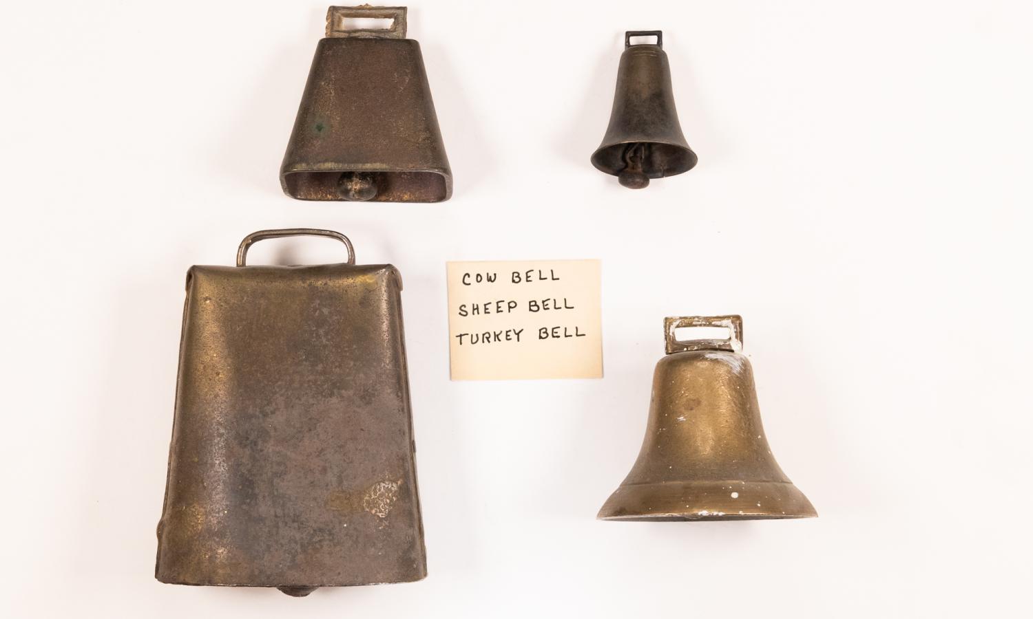 Cow Bell, Sheep Bell, and Turkey Bell