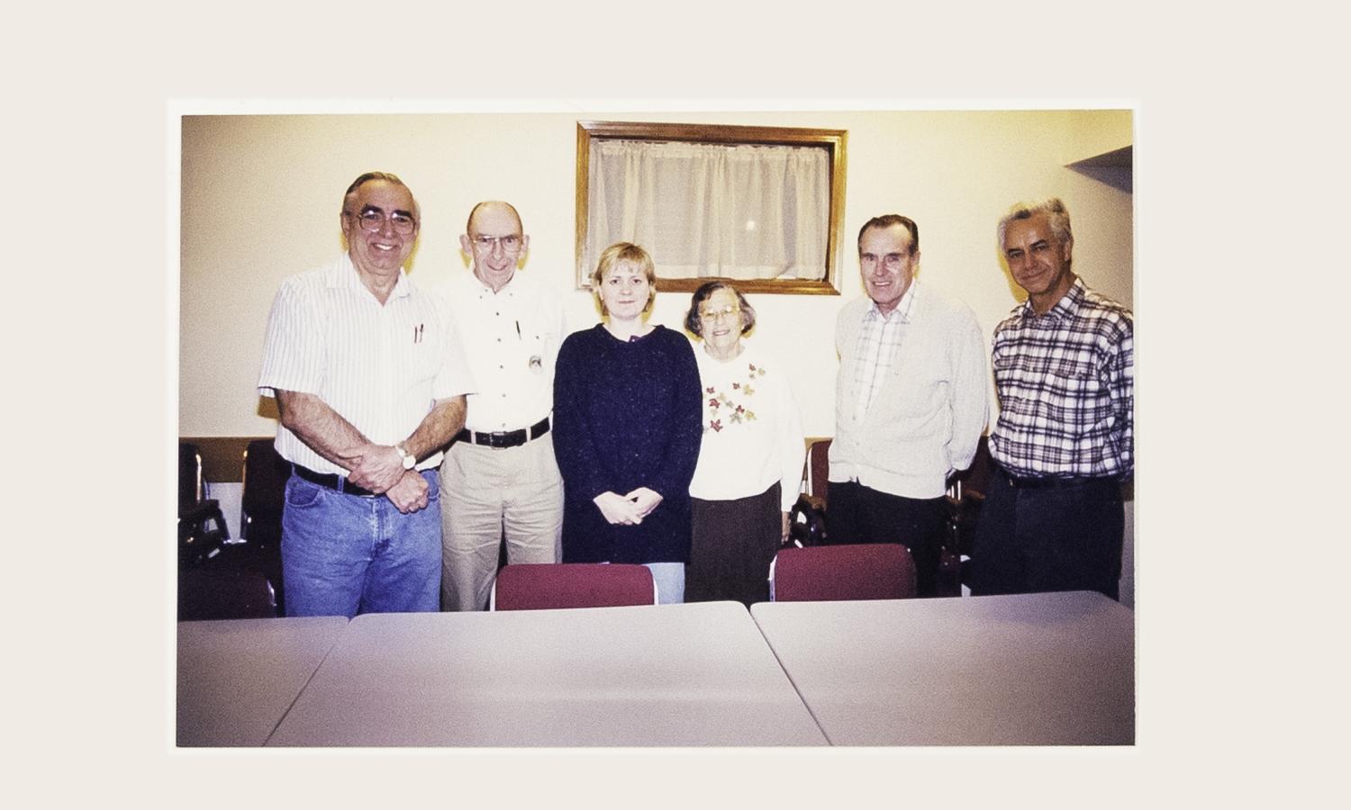 The 1999 event was a great homecoming event with organizers Rev. David Bloom, Al Cox, Lynn Major, Vivienne Pearn, Dave Taylor and Ray Colley. 