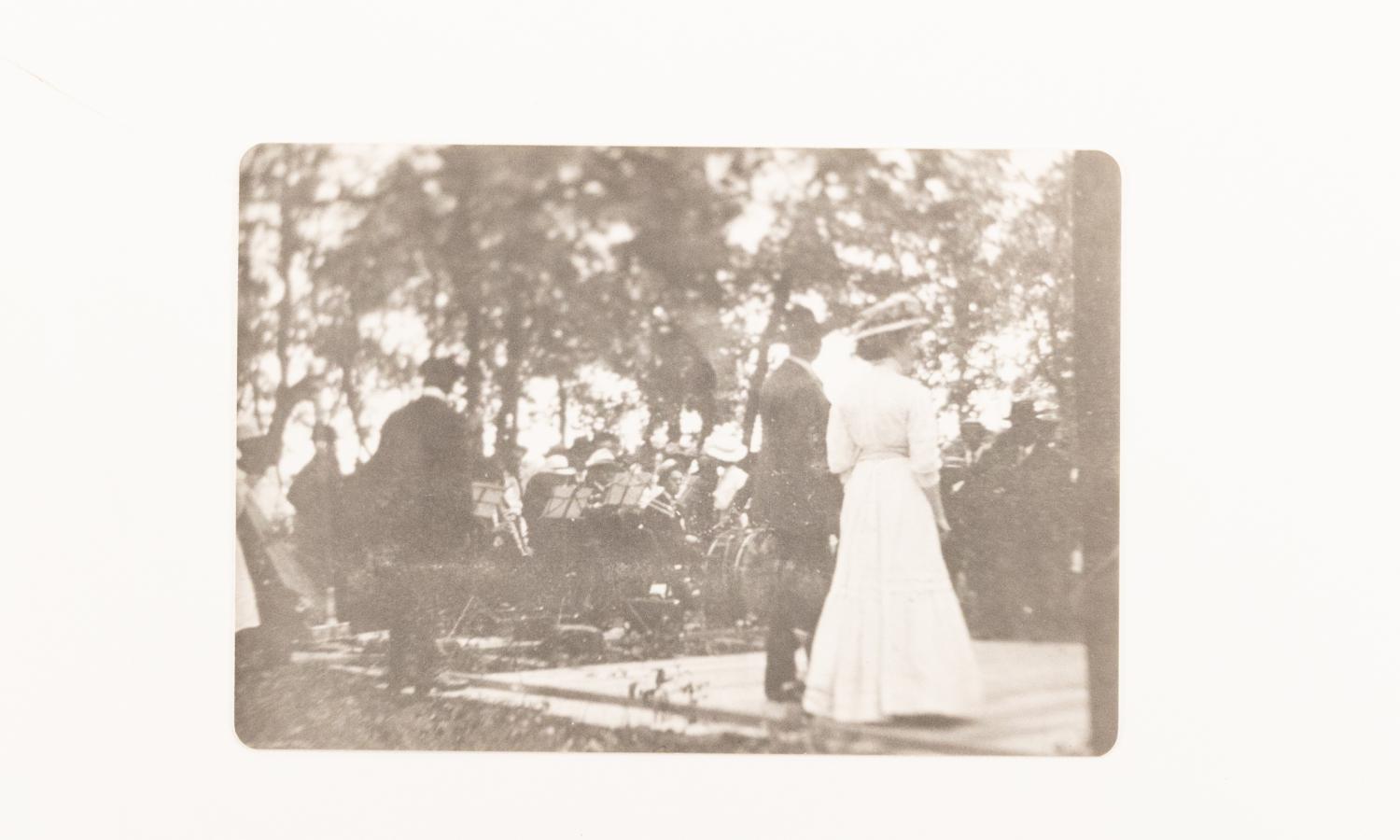 Live Orchestra and Dancing outside the Chateau Dixie - 1920s