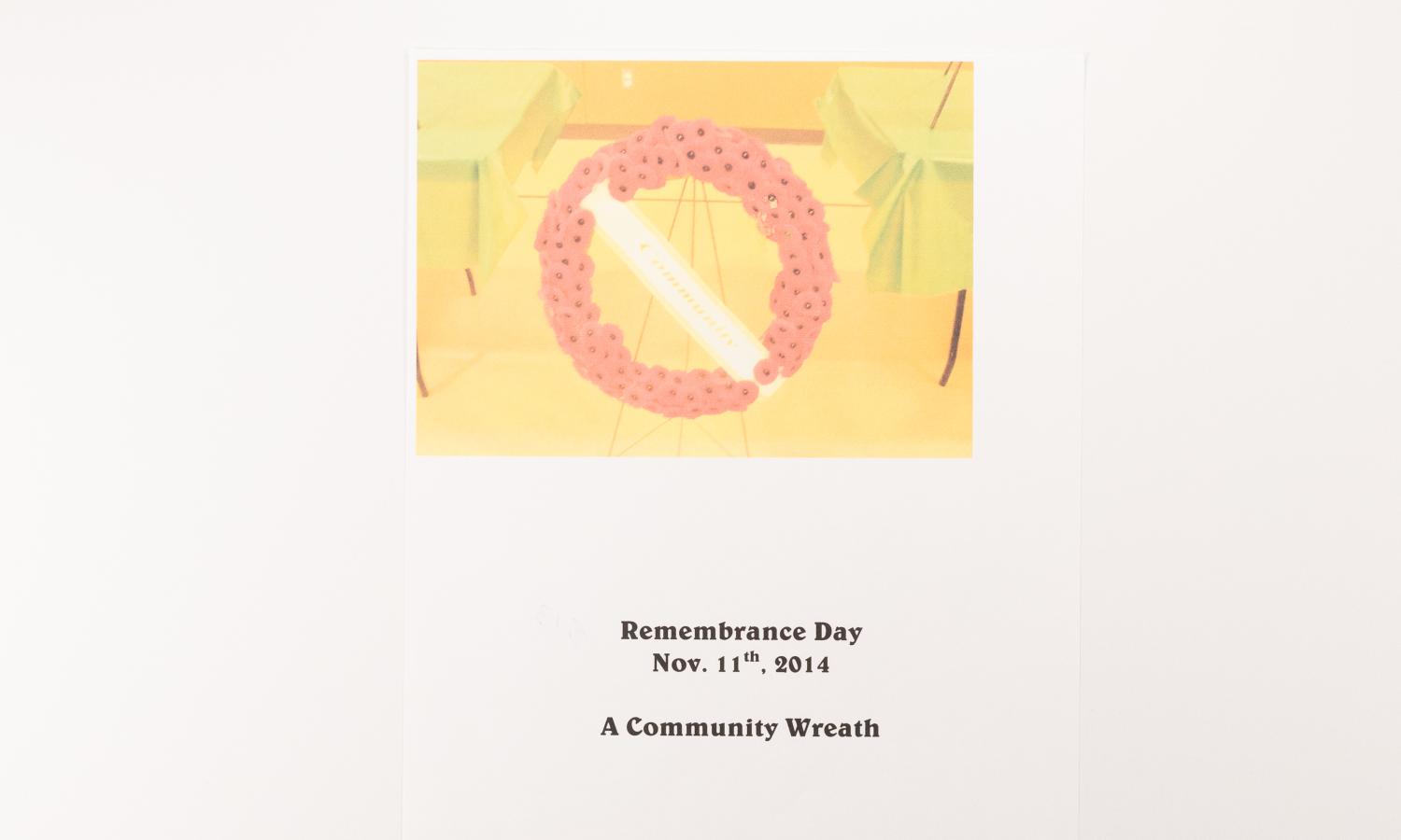 Community Wreath 2014