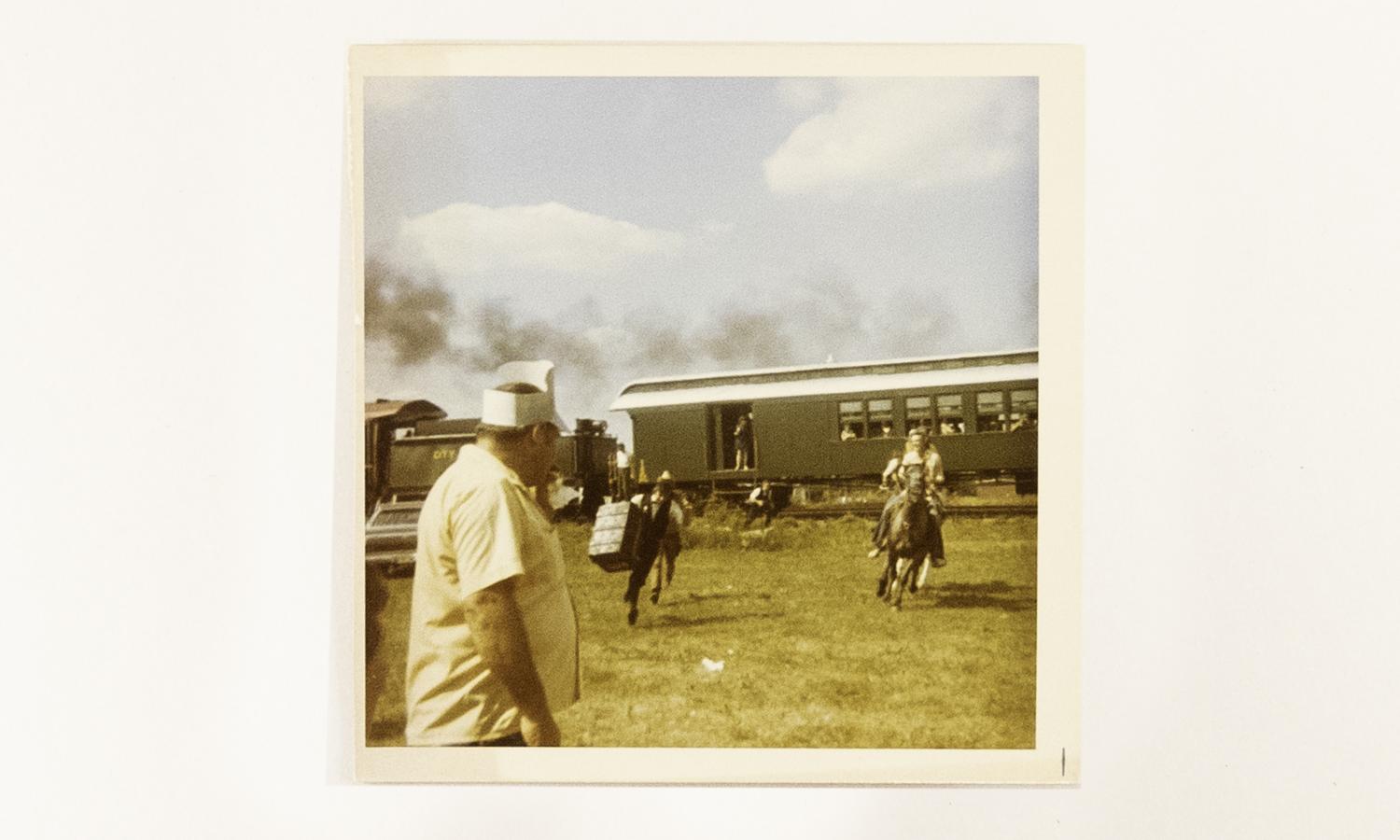 The train was steaming into Headingley when they were stopped by the Jesse James gang. The gold was soon taken off the train much to the surprise of the passengers. 