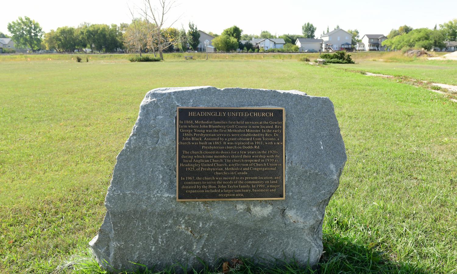 United Church and grounds