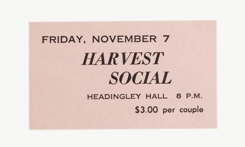 Pheonix Recreation Association - Havest Social Ticket