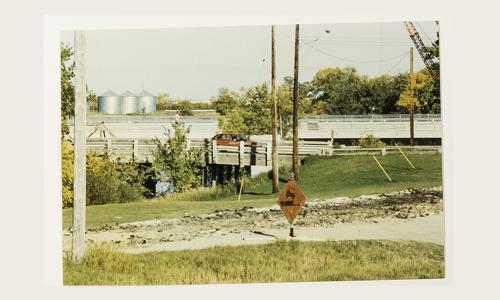 Location of old and new Taylor bridges