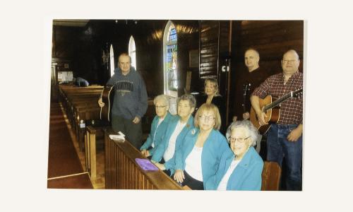 2917 Choir - Charles Hatfield, John Hatfield,Tom Major, Betty Burnell, Ursula Striefler, Edith Lyon, Vivien Pearn 