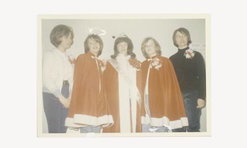 1967 Youth Club Beauties - Calla Firth, Chris Scott, Betty Scott, Jill Killbury, Kitty Paulick