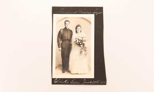 Frank Taylor and Pauline Taylor - June 25th 1942 