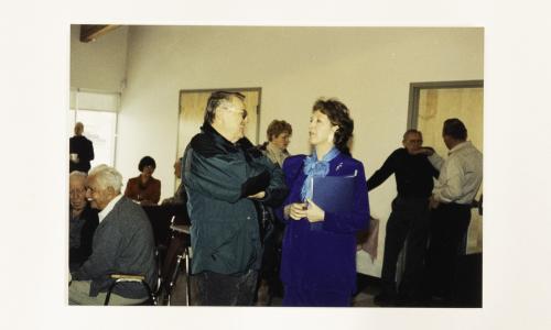 Dave Smith, Margaret Mills, Councillor. 