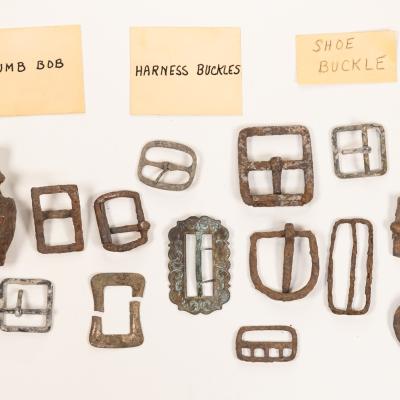 Plumb Bob, Harness Buckles, Show Buckles